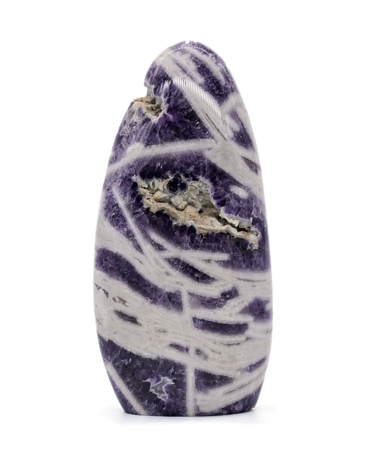 Der Chevron Amethyst Fels