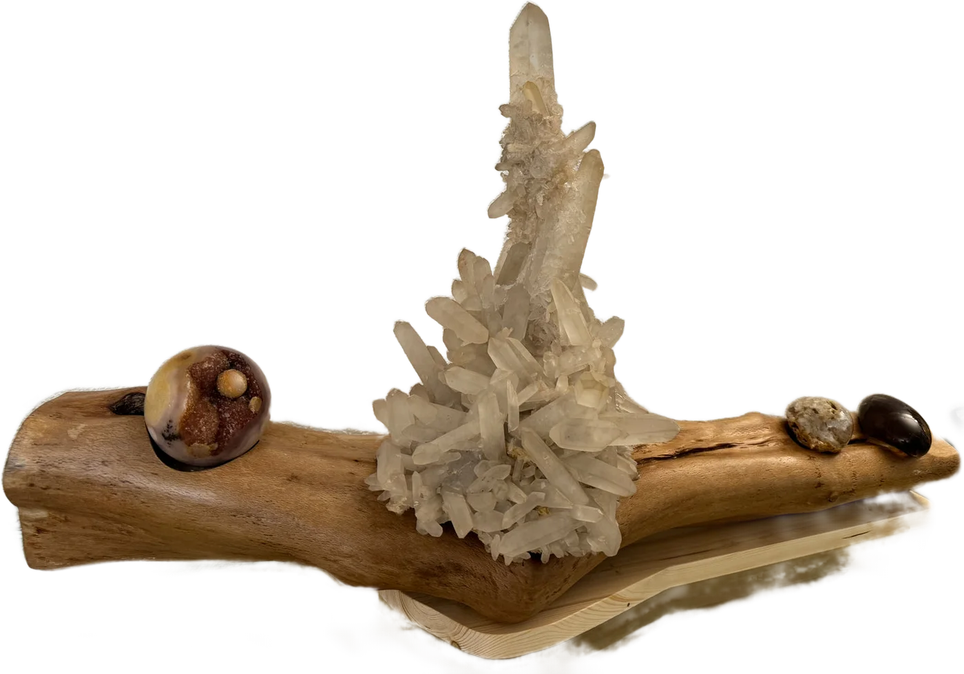 Bergkristallstufe