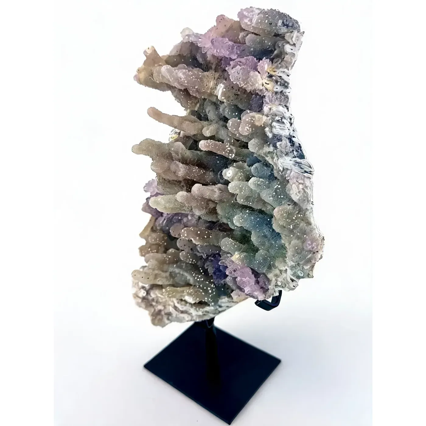 Bunter Cactus Quarz Amethyst aus Uruguay