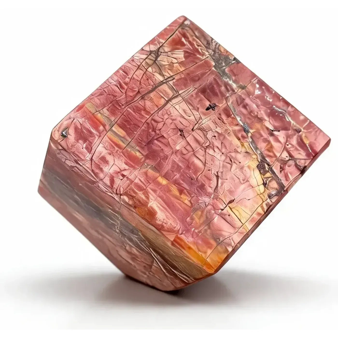 Jaspis Würfel rot